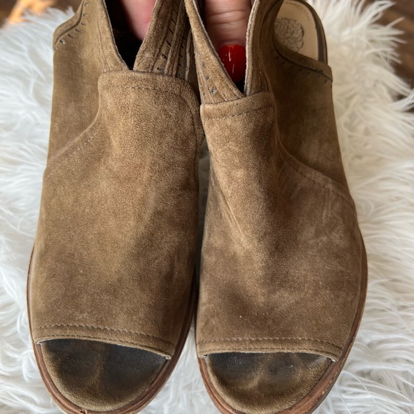 Vince Camuto open toe booties Women’s size 8 - Picture 4 of 5